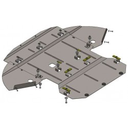 Audi A8 D3 (2005-2010) Under Engine Cover