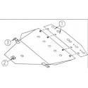 Peugeot 406 ST (1995-2004) Under Engine Cover