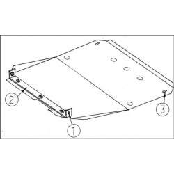 Saab 9-3 (1998-2002) Under Engine Cover