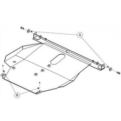 Toyota Corolla (1997-2001) Under Engine Cover