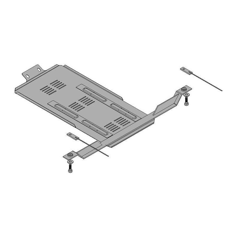 Subaru Legacy (2004-2009) underbody protection for the gearbox