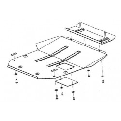 Chrysler Sebring (2001-2010) Under Engine Cover
