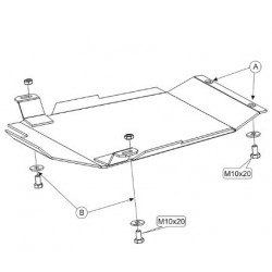  Audi A4 B5 (V6) Steel Undertray